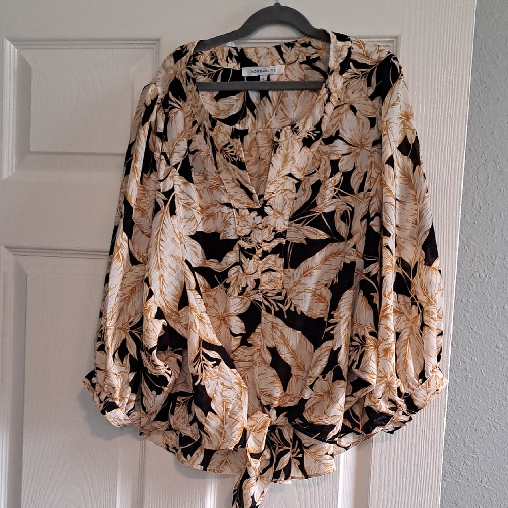 Tie Front Blouse 9/1